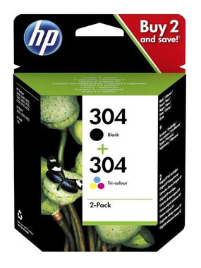 HP 304 (3JB05AE) inkoustová kazeta CMYK / pro HP DJ 2620 & 2630