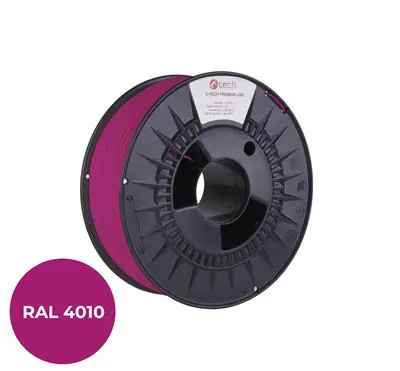 C-TECH PREMIUM LINE Filament PETG telekomunikační fialová | RAL4010 | 1.75mm | 1kg