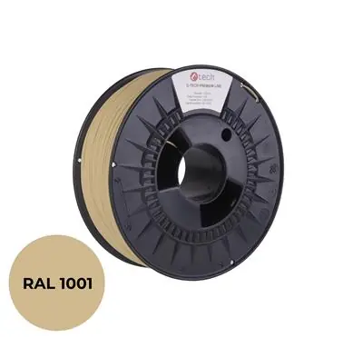 C-TECH PREMIUM LINE Filament PLA béžová | RAL1001 | 1.75mm | 1kg