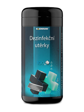 CLENIUM Dezinfekční utěrky na osobní elektroniku - 100 ks