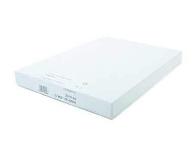 folex SIVN-Vinyl - SA WO Nano Glossy A4 / Bílá lesklá samolepící fólie / Inkoust / 100 ks