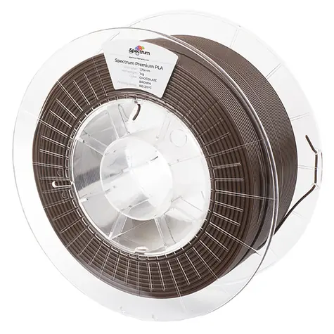 Spectrum 80001 3D filament Premium PLA chocolate brown | 1.75mm | 1000g