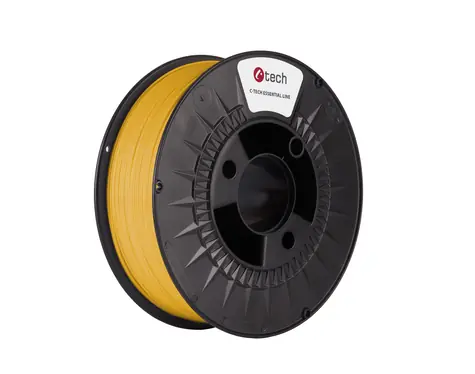 C-TECH ESSENTIAL LINE Filament PETG žlutá | 1.75mm | 1kg