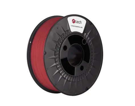 C-TECH ESSENTIAL LINE Filament PETG červená | 1.75mm | 1kg