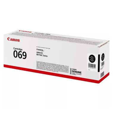 Canon 069 BK černá / pro  i-SENSYS MF752Cdw & MF754Cdw & LBP673Cdw / 2.100 stran