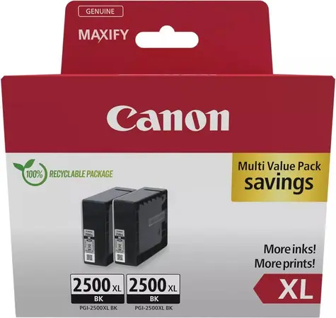 Canon PGI-2500XL Multipoack / Originální cartridge / barevná / pro MAXIFY MB2050 & MB2350