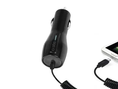SBS Autonabíjačka micro-USB 2A černá
