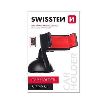 SWISSTEN S-GRIP S1 černá / Držák do auta pro 3.5" - 6.0"