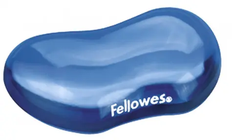 Fellowes CRYSTAL gelová modrá / Podložka pod zápěstí 