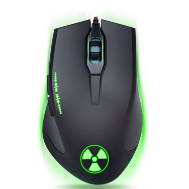 CONNECT IT BATTLE RNBW černá / Herní optická myš / podsvícení / 3200DPI / 6 tlačítek / USB 