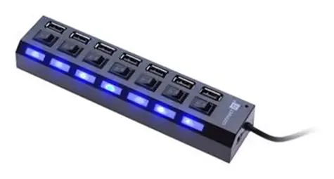 CONNECT IT USB HUB Mighty switch / 7 ON&OFF portů