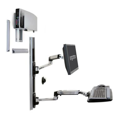 ERGOTRON LX Wall Mount System / Držák na LCD, klávesnici a počítač 