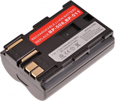 T6 Power Baterie Canon BP-508 / BP-511 / BP-511A / BP-512 / BP-514 / 1700mAh / hnědá