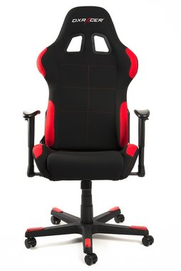 DXRacer Formula OH-FD01-NR Gaming herní židle černá / 119-129 cm / látková / 100 kg