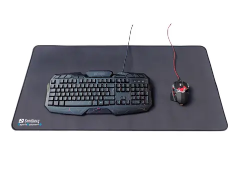 Sandberg Gamer Desk Pad XXXL / podložka pod myš a klávesnici / černá