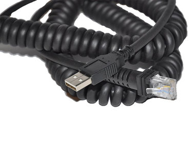 DATALOGIC USB kabel pro Magellan 1000i a 1400i, Quickscan 6500 a 6500BT / POT / stočený / 3.5m