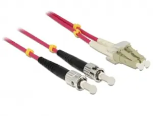Delock optický kabel LC - ST Multimode OM4. / 5 m