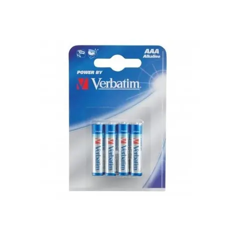 Verbatim AAA baterie ALKALINE (alkalické) 4ks v balení