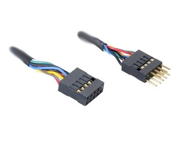 AKASA kabel  USB - prodlužovací interní / 40 cm