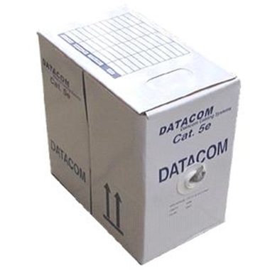 DATACOM UTP flex LSOH CAT5E 305m šedá / licna