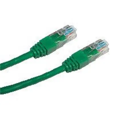 DATACOM Patch kabel UTP CAT5E 0.25m zelený