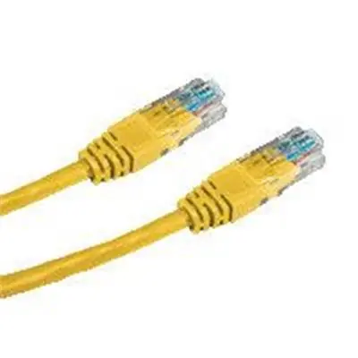 DATACOM Patch kabel UTP CAT6 0.25m žlutá