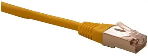 DATACOM Patch kabel FTP CAT5E (1615) 1m žlutá