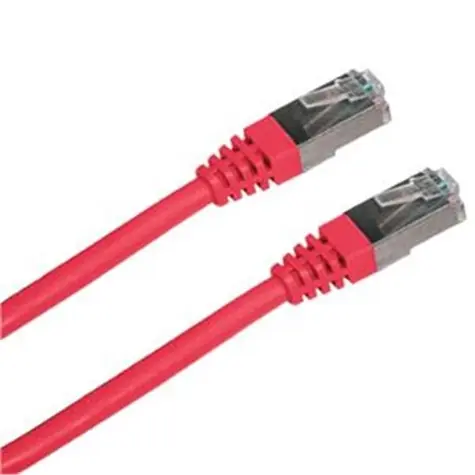 DATACOM Patch kabel SFTP CAT6 2xRJ45 10m červený