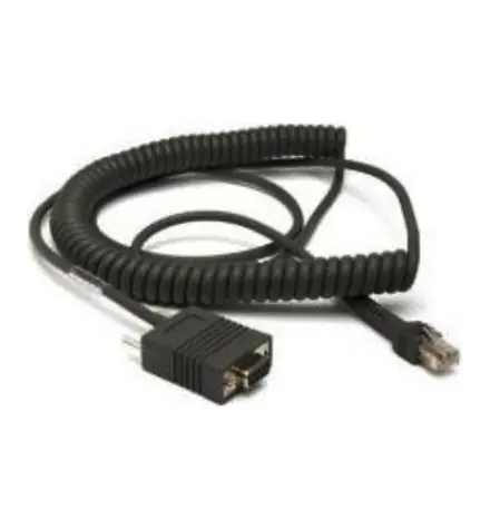 Honeywell kabel RS232 pro Xenon a Hyperion / kroucený / D-Sub DE-9 M / signál ± 12V / Ext. napájení na 9Pinu / 3m / čern