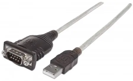 Manhattan USB to Serial Port Adapter 45 cm