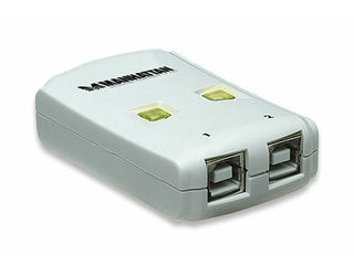 Manhattan Hi-Speed USB 2.0 Switch automaticky sdílený 2 PC - 1 USB