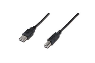 ASSMANN USB kabel 2.0 A - B (M-M) / 1.0 m / černá