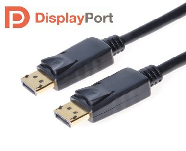 PremiumCord DisplayPort 1.2 4K přípojný kabel M-M zlacené konektory 5m