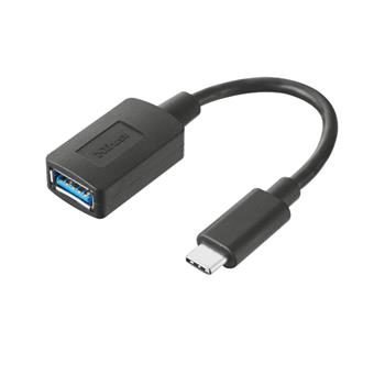 Trust konvertor USB-C na USB3.0 černá