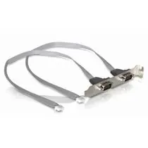 Záslepka do slotu 2x Serial port DB-9 2mm konektor