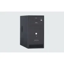 Modecom PC Case DEBUT Mini černá/matná, USB 2.0 + HDaud, TAC 1.1, bez zdroje
