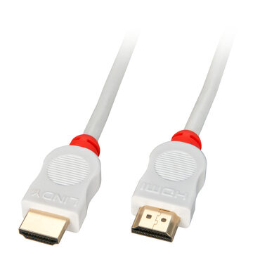 LINDY 41412 - HDMI HighSpeed Kabel - Bílá - 2m
