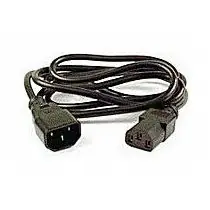 PremiumCord prodlužovací kabel napájení 240V, délka 3m IEC C13/C14