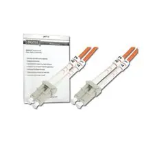 Digitus Fiber Optic Patch, LC to LC,Multimode 50/125µ,Duplex,Class OM3, 7m