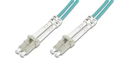 Digitus Fiber Optic Patch Cable, LC to SC, Multimode 50/125 µ, Duplex, Class OM3 10 m