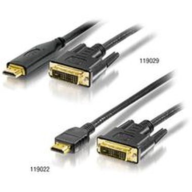 Equip HDMI<->DVI-D kabel propojovací 5m / typ A / single link