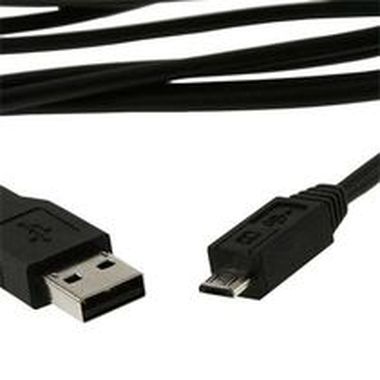 Kabel USB A Male/Micro B Male 2.0 Black High Quality, 1.8 m