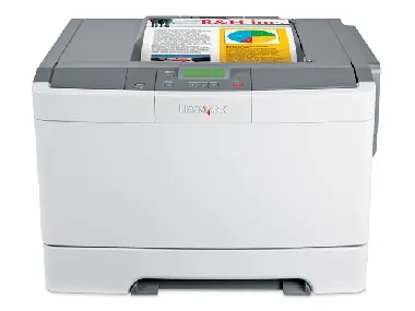 Lexmark C544N color laser printer, 23/23 str./min., síť
