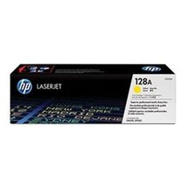 HP CE322A originální toner / CLJ CM1415, CP1525 / 1.300 stran / Žlutý