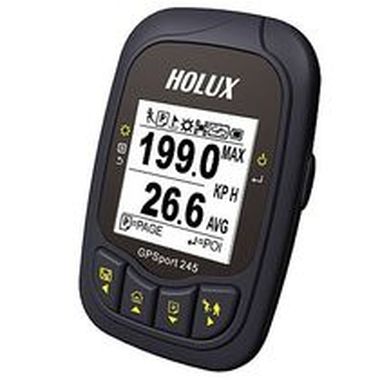 HOLUX GPSport 245 Cyklo Logger, 1.8&quot; displej, Li-on, USB