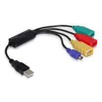 DeLock kabelový USB 2.0 hub 4portový
