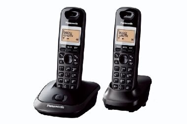 Panasonic KX-TG2512FXT, bezdrát. telefon, 2 sluchátka