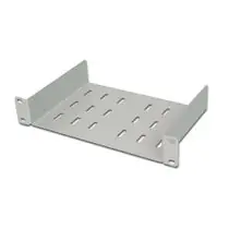DIGITUS 10" fixed shelf 1U RAL 7035 
