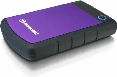 Transcend StoreJet 25H3P 1TB / 5400ot. / 2.5" / USB 3.0 / Fialový / Externí