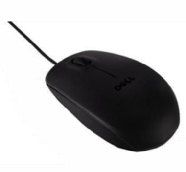DELL MS111 černá / Optická myš / 1000dpi / 2 tlačítka + rolovací kolečko / USB